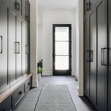 black mudroom cabinets design ideas