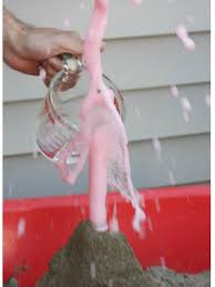 baking soda vinegar volcano for