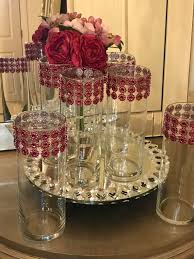 Wedding Centerpieces 6 Cylinder Vases