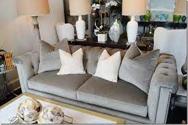 Velvet Tufted Sofa