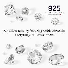 925 silver jewelry featuring cubic