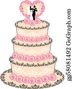About 310 clipart for 'wedding cake clipart'. Wedding Cake Clip Art Royalty Free Gograph