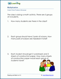 2nd Grade Multiplication Word Problem