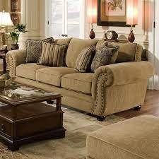 4277 Traditional Sofa With Rolled Arms