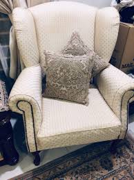 2x fella design gracie wing chair