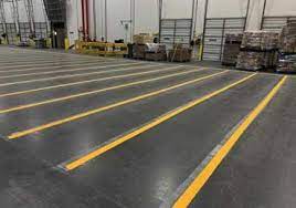 warehouse floor line marking paints