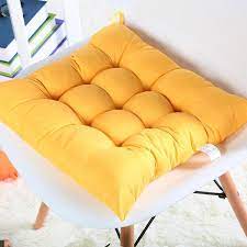 chair cushion yellow