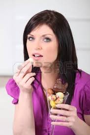 Image result for person in the act of eating