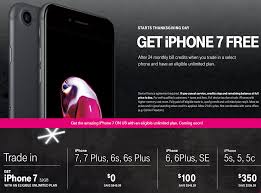 iphone 7 on black friday trade in promotion