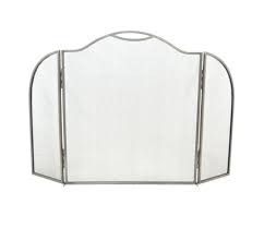 Curved Surround Fire Screen Iron L1