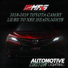 hrs 2018 19 toyota camry headlights