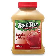 tree top original apple sauce jar 47 8