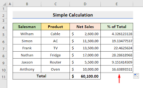 multiple cells in excel