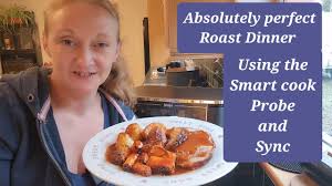 dual zone air fryer roast pork dinner