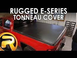 rugged e series tri fold tonneau cover