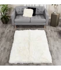 eggs white rectangle sheepskin fur