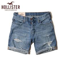 40 Off Sale Hori Star Short Pants Mens Regular Article Hollister Bottoms Classic Fit Denim Shorts Inseam 7 Inche