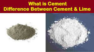 16 difference between lime and cement