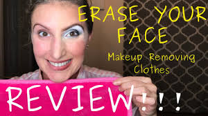 erase your face makeup removing cloth