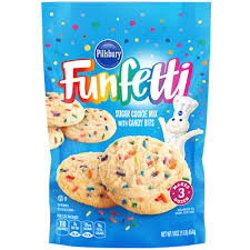 funfetti sugar cookie mix pillsbury