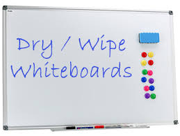 Dry Whiteboard Wall Mounted Pied