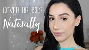 cover bruises naturally with makeup