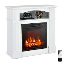 Electric Tv Stand Fireplace With Shelf