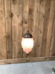 Vintage Pink Ceiling Lamp For At
