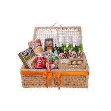 belgium beer gift basket with stella
