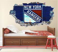 New York Rangers Wall Art Decal Hockey