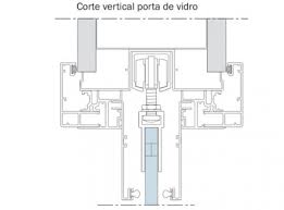 50 5 guarita corte 03 especificação de paredes nr. Desenho Tecnico Detalhes Da Arquitetura Porta De Vidro Vidro
