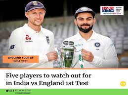 Earlier, axar patel and r ashwin ran through england's top and middle order to bowl out the visitors for 205. Ind Eng 1st Test Top Players From Virat Kohli To James Anderson Five Players To Watch Out For In India Vs England 1st Test At Chepauk Cricket News