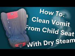 how to dry steam clean child car seats