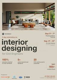5 day internship on interior designing