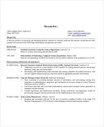 Find free resume templates and tips for using a resume template or builder that will provide you with a a resume template provides you with a layout for your resume. Computer Science Resume Template 8 Free Word Pdf Documents Download Free Premium Templates