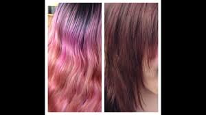 In /~pinkhair, we post pictures, hair tips for styling and treatment, and dye recommendations or experiences. Pink Hair Transformed To A Natural Copper Golden Dark Blonde Youtube