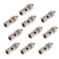 Kesoto 10pcs Adjustable Pushrod Connector Linkage Stoppers For Rc Plane Replacement