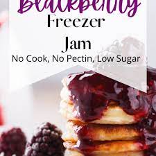 the best blackberry freezer jam no