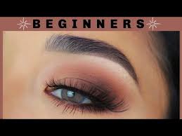 easy brown eyeshadow tutorial for