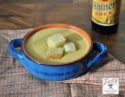 shiner bock and cheddar cheese soup