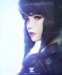 This is what grey really is, once her transformation magic wears off. Wallpaper Illustration Women Model Anime Girls Blue Hair Black Hair Cyborg Ghost In The Shell Kusanagi Motoko Beauty Eye Lady Photo Shoot Brown Hair 1445x1734 Ludendorf 14697 Hd Wallpapers Wallhere