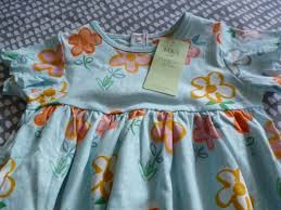 baby organic cotton fl dress