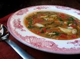 azerbaijani kefir and greens soup