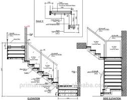 Best 5 Stairs Drawing Detail Floating