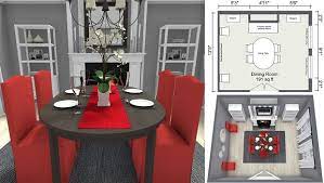 This program generates a 3d image of your room creations in under 5 minutes. Room Planner Roomsketcher