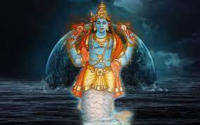 Lord Vishnu Matsya Avatar Hd Wallpaper ...