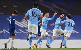 Manchester city, chelsea'ye karşı final maçı kaybetmedi. Chelsea 1 3 Manchester City Ilkay Gundogan Phil Foden And Kevin De Bruyne Seal West London Win Daily Mail Online