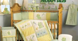Baby Crib Bedding Frog Nursery Theme