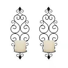 Candle Holder Handcraft Iron Wall