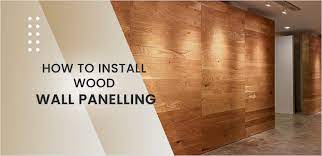 How To Install Wood Wall Panelling